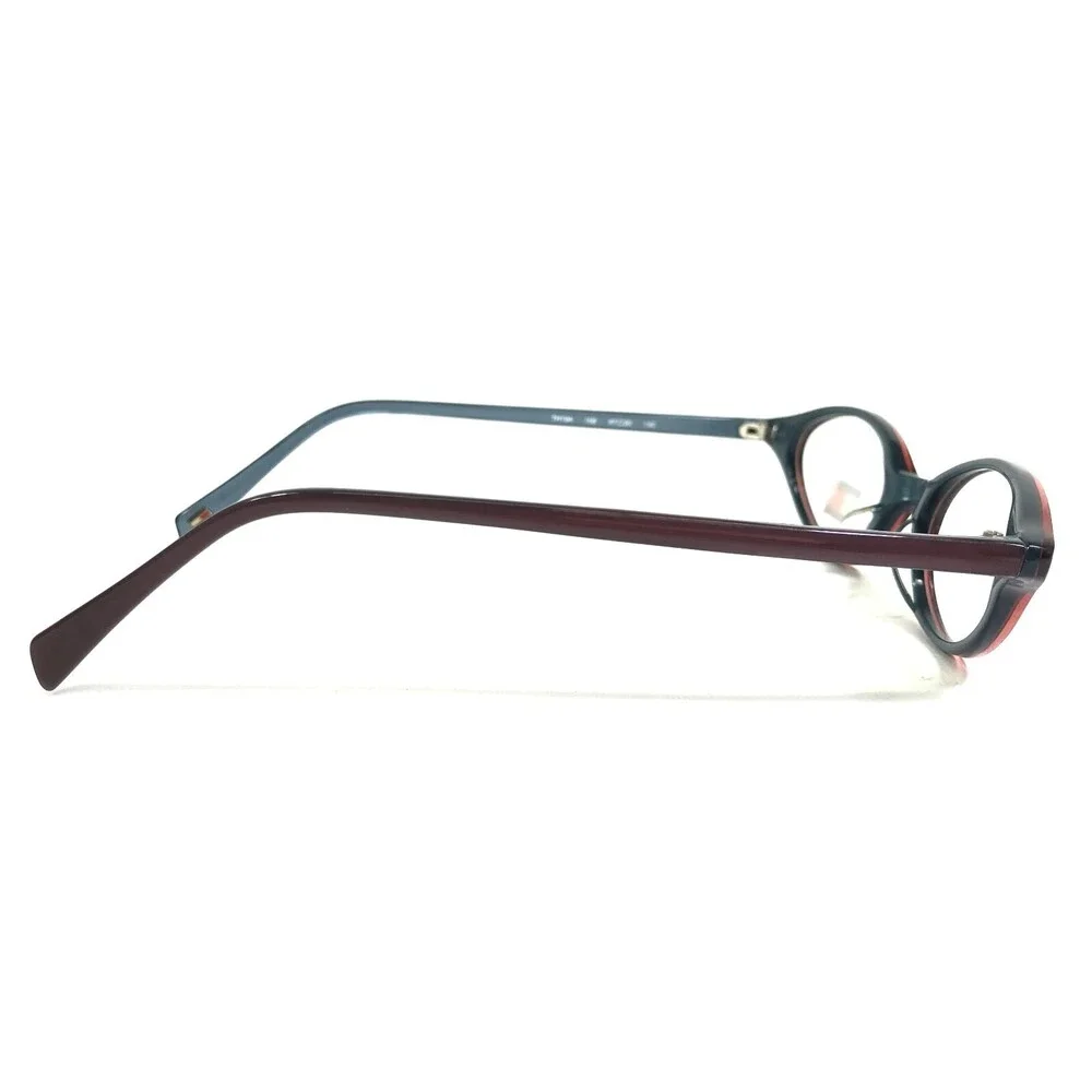 Tommy Hilfiger Eyeglasses Frames TH194 158 Brown Blue Round Full Rim 47-20-140